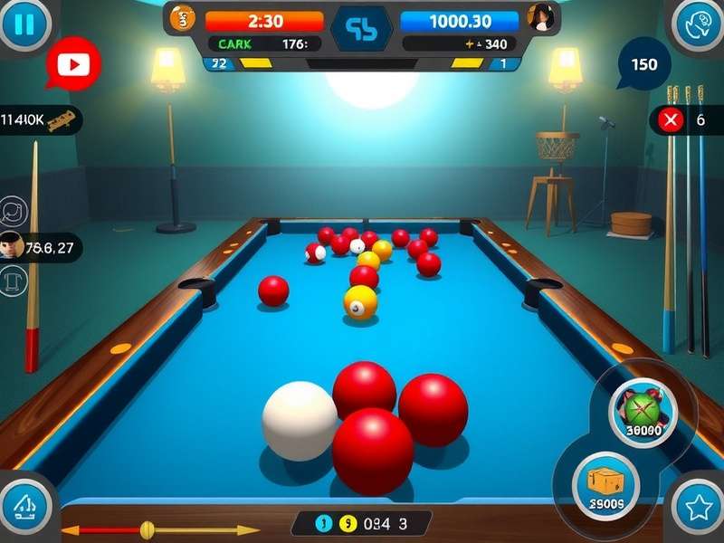 Saffron Pool Champions Gameplay Screen
